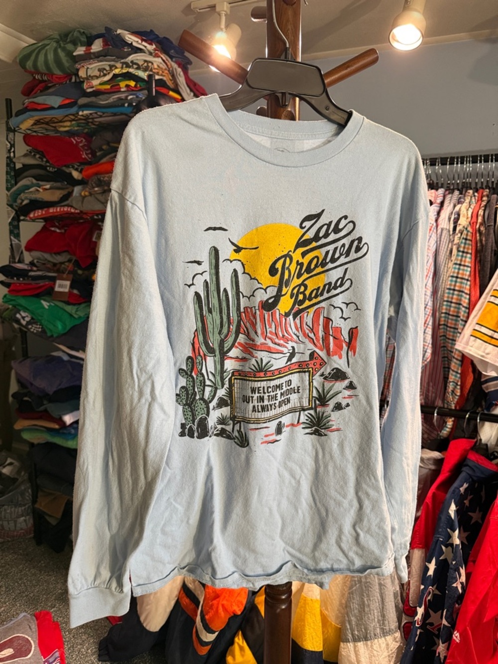 Zac Brown Band Graphic Long-Sleeve Shirt